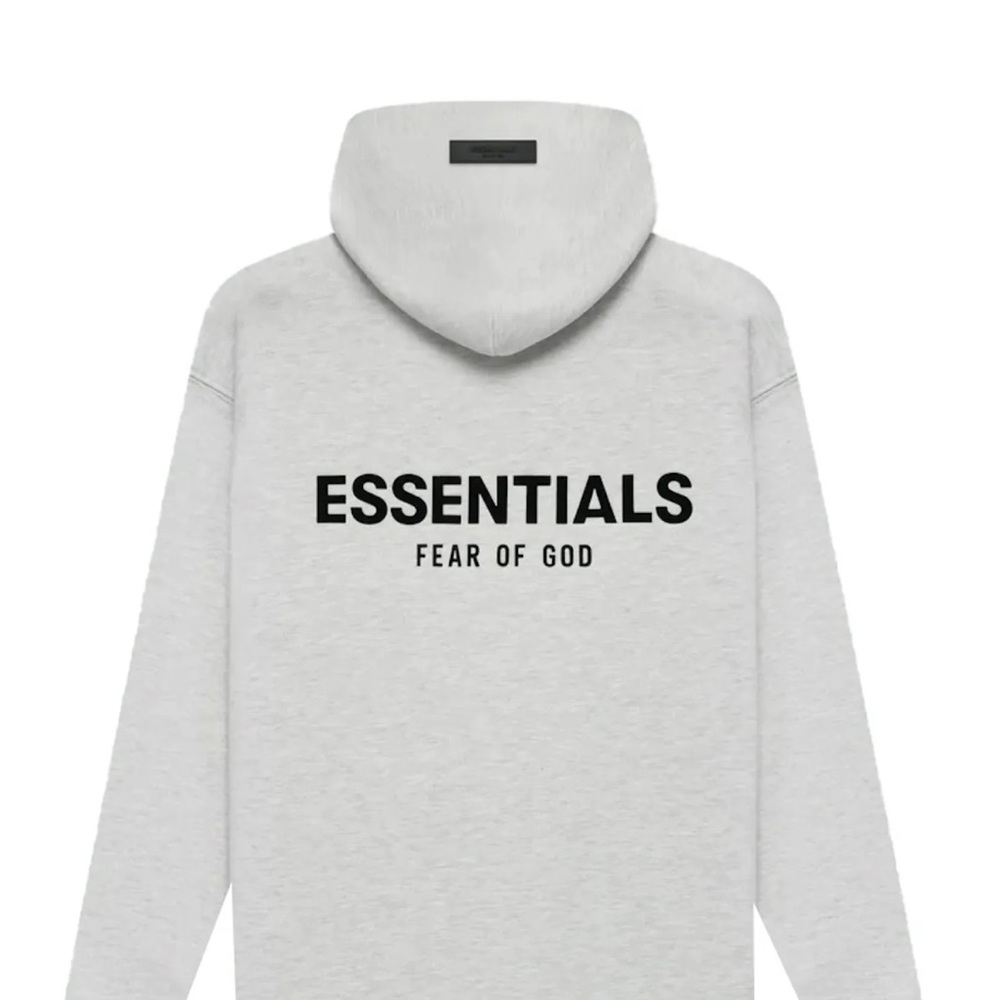 Fear Of God Essentials Relaxed Hoodie FW22 Light Oatmeal